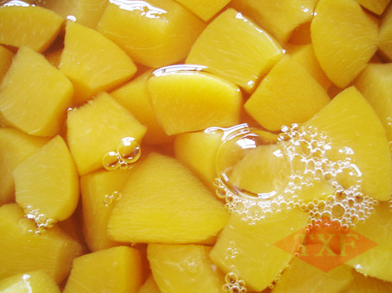 Canned Yellow Peach Dices
